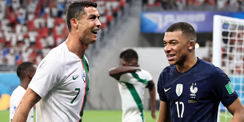 Phong cách thi đấu khi Mbappe hâm mộ Ronaldo