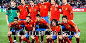 đội hình tiêu biểu world cup 2010