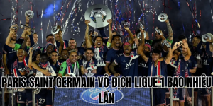 paris saint germain vô địch ligue 1 bao nhiêu lần