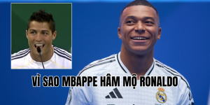 vì sao mbappe hâm mộ ronaldo