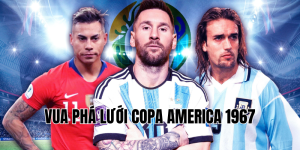 vua phá lưới copa america 1967